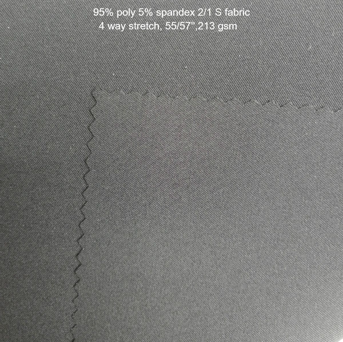 Polyester Spandex 4 Way Stretch Fabric for Trousers