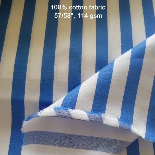 Cotton Yarn Dyed Stripe Fashion Fabric