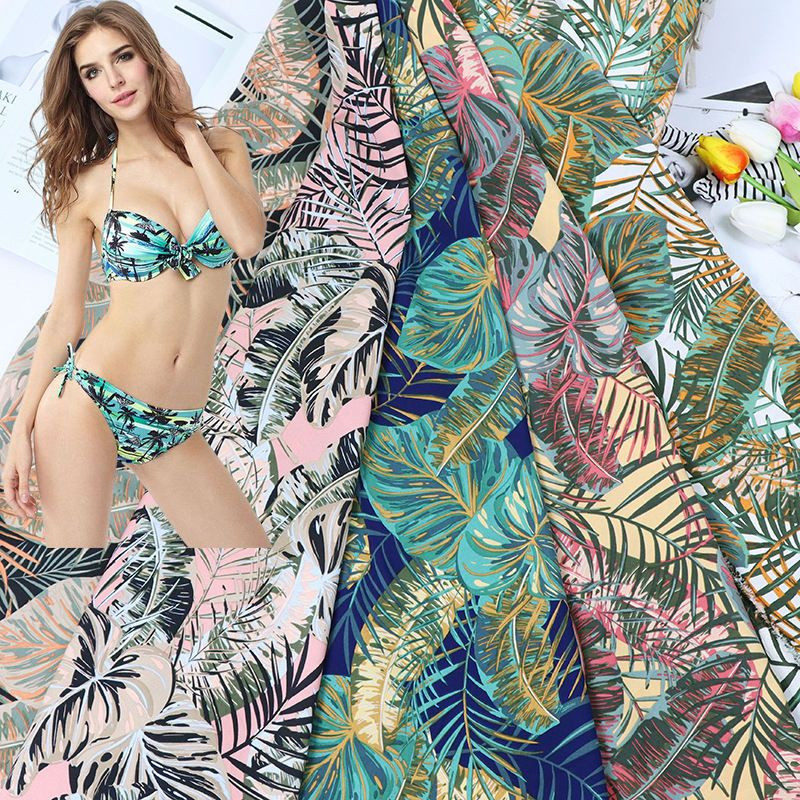 High Quality 4-Way Stretch Polyester Spandex Swimwear