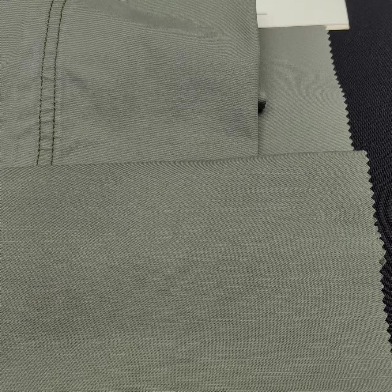 Premium 100% Cotton Brushed Twill Fabric Bamboo Pattern Finish