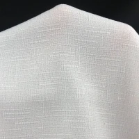 100% Polyester Linen-like Fabric for Women Fashion