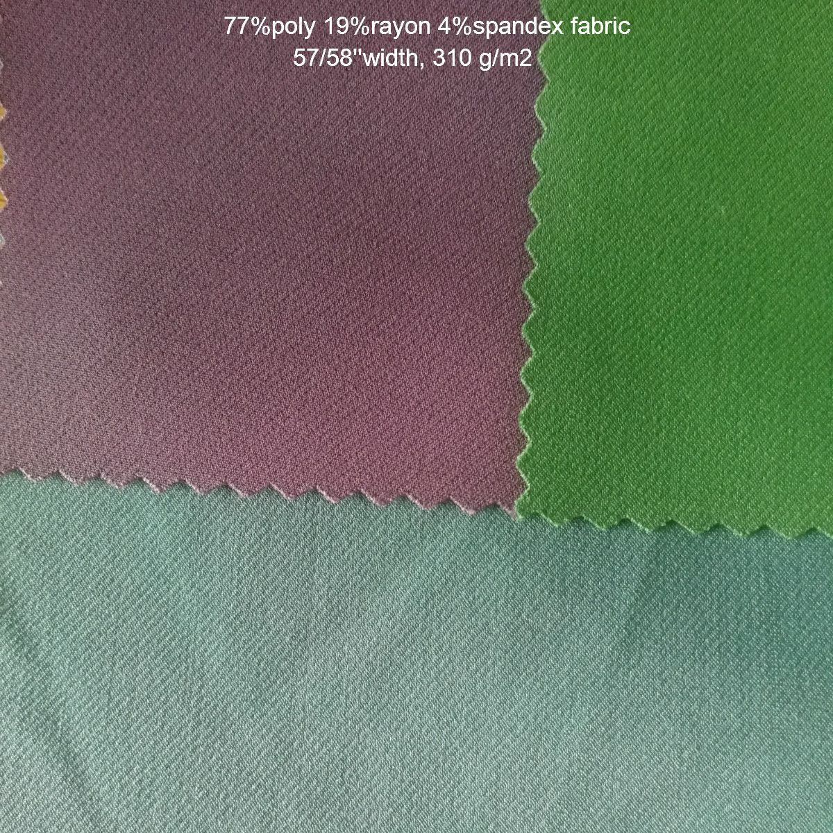 Premium Polyester Rayon Stretch Jersey Fabric for Dressmaking 270 to 310 GSM